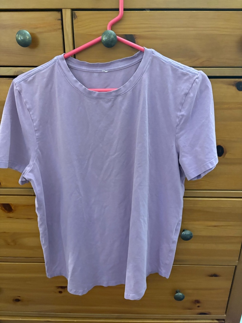 lululemon athletica Lavender Short Sleeve Tee